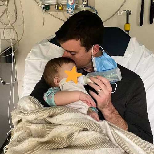 O bebê foi atendido em hospital e passa bem - Foto: arquivo pessoal