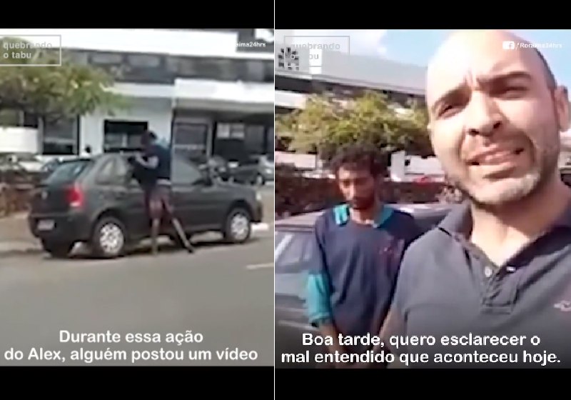O Alex é um guardador de carros honesto que foi acusado injustamente de roubo. Abrimos uma vaquinha no SVB para ajudá-lo - Fotos: reprodução / Instagram