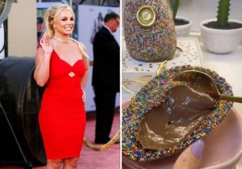 Na publicação, a princesinha do pop escreve: “Eu realmente gosto de chocolate”. Fotos: Divulgação/Reprodução vídeo