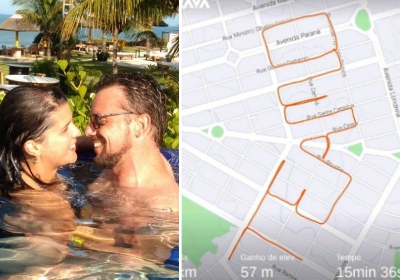 O casal está junto há 25 anos e se orgulha muito da história que construíram. Fotos: Arquivo Pessoal