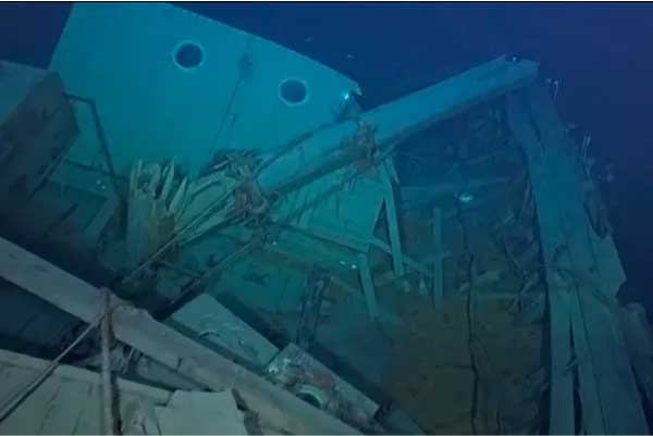 Embarcação Endurance é encontrada 107 anos após seu naufrágio - Foto: divulgação Falklands Maritime Heritage Trust e National Geographic
