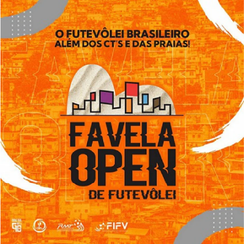 CBFv cria projeto Favela Open e leva futevôlei a comunidades do Brasil