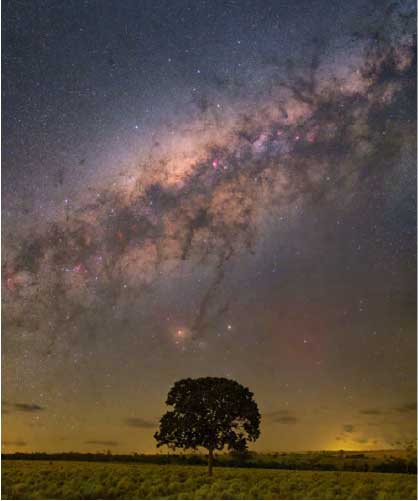 A Via Láctea, por Carlos Fairbairn — Foto: Carlos Fairbairn