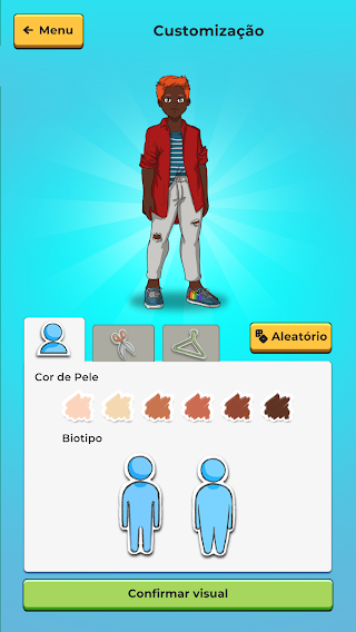 Você também pode definir o seu próprio personagem - suas características, aspirações e personalidade -, que passará por diferentes fases da vida. Foto: Divulgação