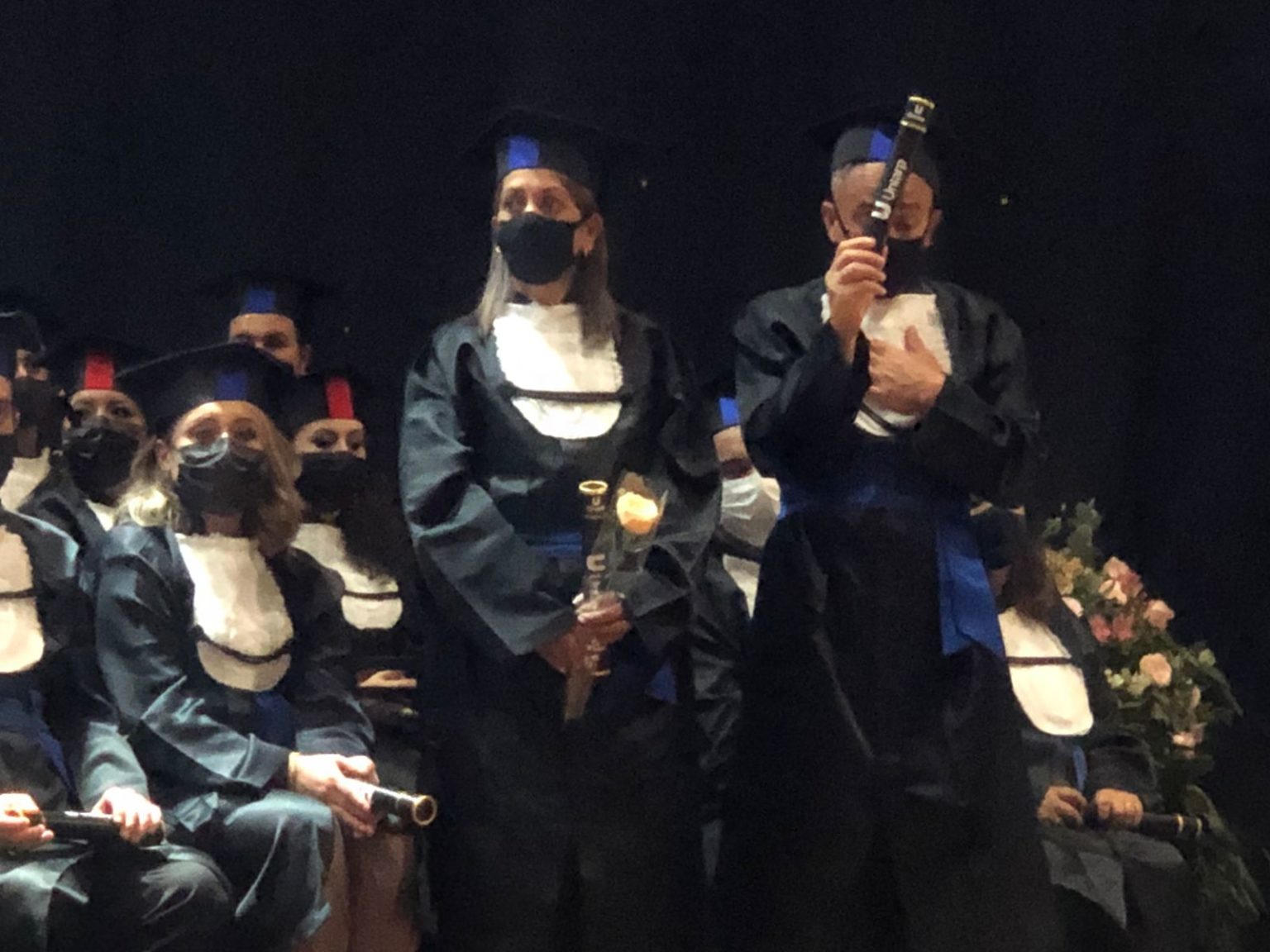 Mesmo diante do luto, eles decidiram concluir um curso superior em homenagem à filha querida. Foto: Arquivo Pessoal