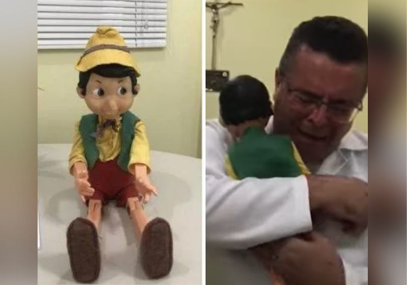 O brinquedo é extremamente raro, com pouquíssimas unidades produzidas apenas em meados dos anos 70. Fotos: Reprodução/vídeo 
