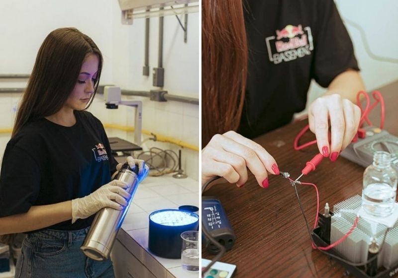 A premiação da garrafa que transforma água suja em água potável ocorreu em Istambul, na Turquia. - Fotos: @team.aqualux