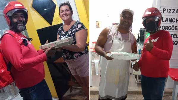 Após a menina tentar comprar pizza fiado, a família recebeu ajuda - Foto: arquivo pessoal