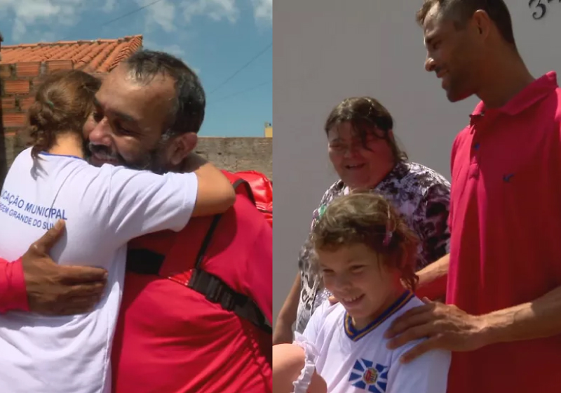 Após a repercussão do caso, Kamilly recebeu ajuda de desconhecidos - Fotos: arquivo pessoal