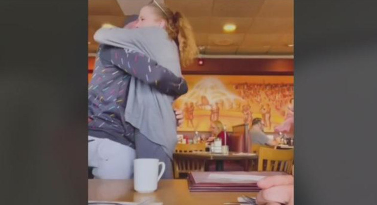 O vídeo foi publicado no TikTok e teve milhares de compartilhamentos. Foto: Reprodução/vídeo