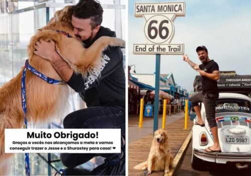 Influenciador e cãozinho, mortos em acidente, inspiram o cinema. Foto: REdes Sociais