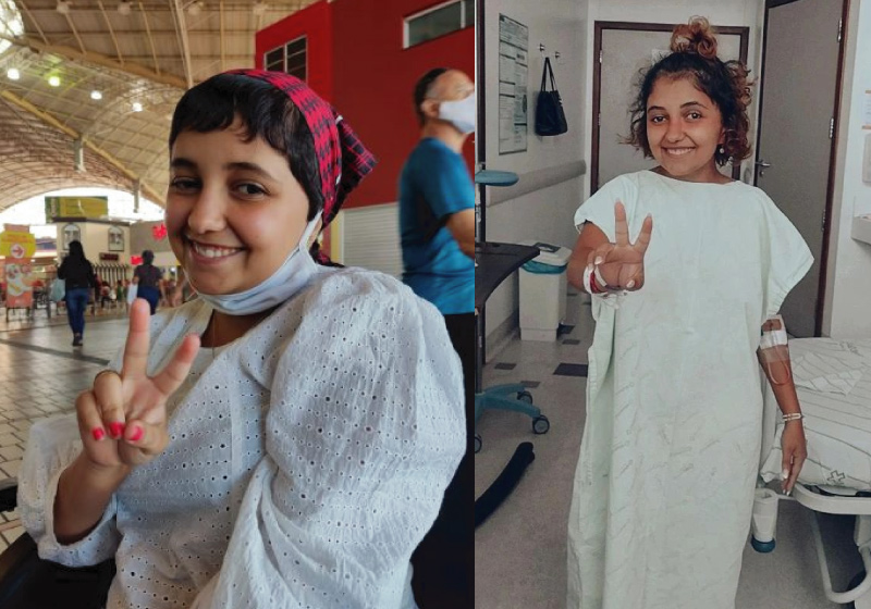 Ap´so 9 meses, Laurinha agradece as doações na vaquinha - Foto: arquivo pessoal