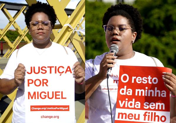 Mãe de Miguel espera atingir a marca de 3 milhões de assinaturas em petição por justiça - Foto: Victória Álvares/Change.org