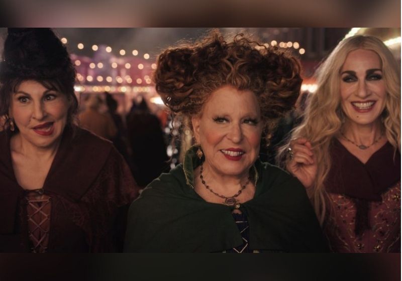 29 anos depois do primeiro filme, as bruxas Sanderson estão de volta. Foto: Divulgação