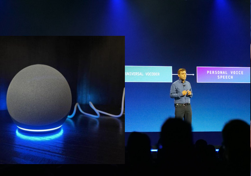 Rohit Prasad, cientista-chefe para Alexa IA da Amazon durante apresentação do novo recurso Foto: Divulgação