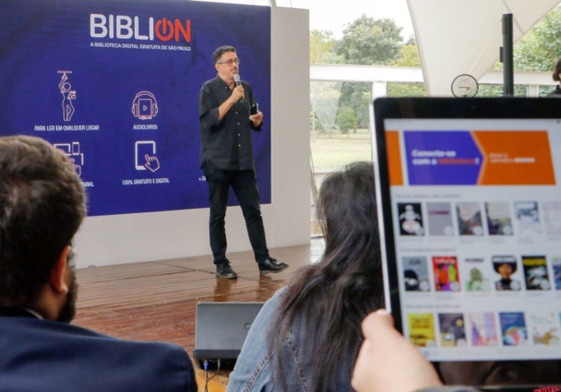 Através do aplicativo via Android ou iOS, os internautas poderão interagir com 330 bibliotecas municipais. Foto: divulgação