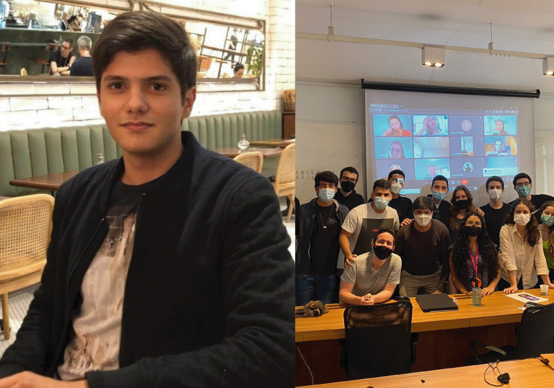 Charles criou um cursinho que ajuda jovens a passar no vestibular - Foto: divulgação