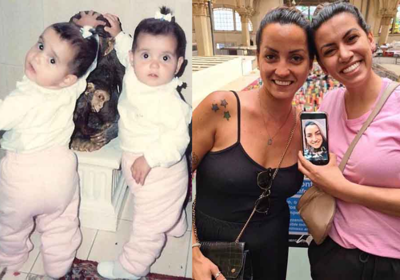 As quatro irmãs se reencontraram após 30 anos sem notícias uma da outra - Fotos: arquivo pessoal