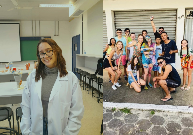 Samille se preparou por dois anos até conseguir ser aprovada em Medicina - Foto: arquivo pessoal
