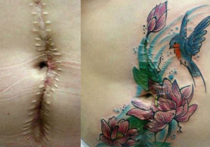 A tatuadora criou o projeto em 2017 e quer ajudar mulheres vítimas de violência doméstica - Foto: arquivo pessoal