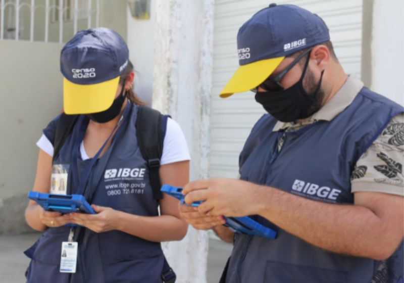 As inscrições já estão abertas e as vagas estão distribuídas entre 19 estados. Foto: IBGE/Divulgação