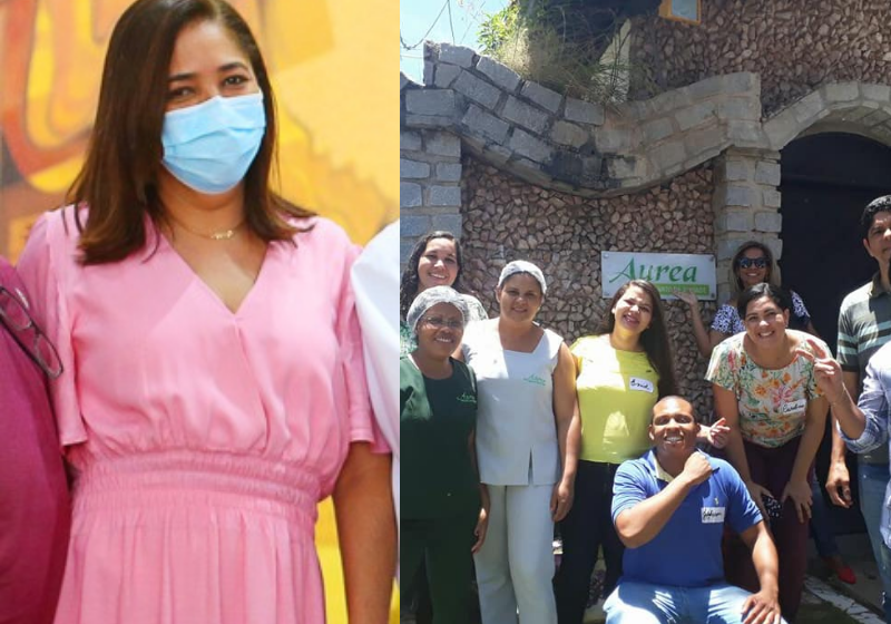 A enfermeira conta que o projeto foi idealizado pela mãe e ela o tornou realidade - Foto: divulgação/arquivo pessoal