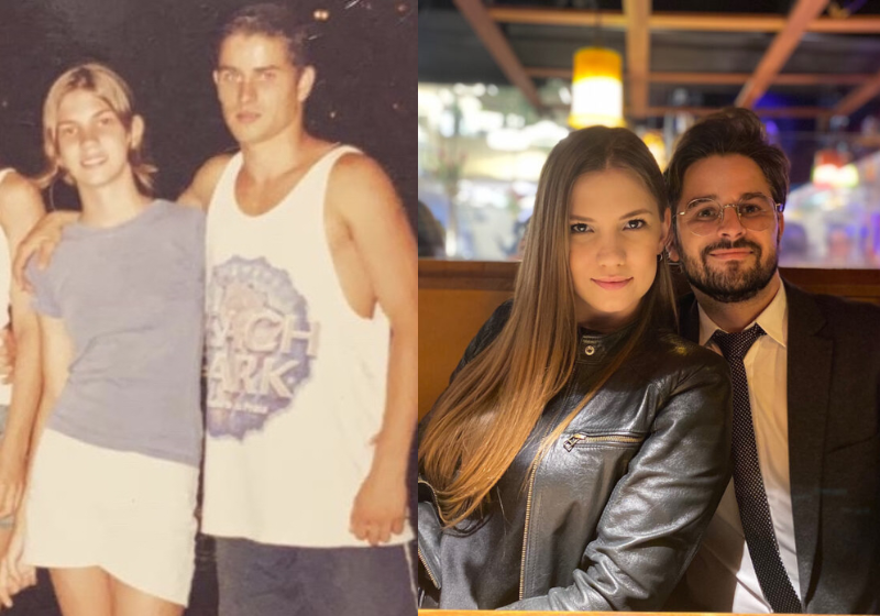 Roberta e Fernando se reencontraram após 22 anos e vão casar - Fotos: arquivo pessoal