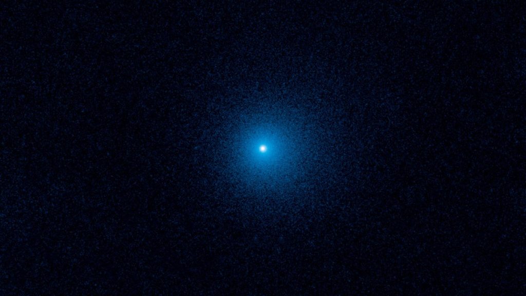 O cometa PANSTARSS - Foto: ESA / Hubble / Divulgação