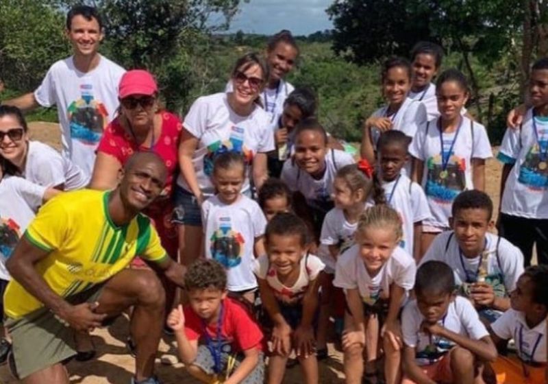 Há 11 anos, Adailton leva infraestrutura e acesso à educação a essa região deficitária da Bahia. Foto: Arquivo Pessoal