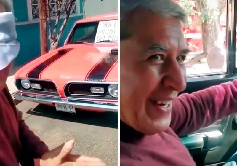 “Sou engenheiro aeronáutico graças a ele, e chegou a hora de pagar essa dívida", disse filho. Fotos: Reprodução/vídeo