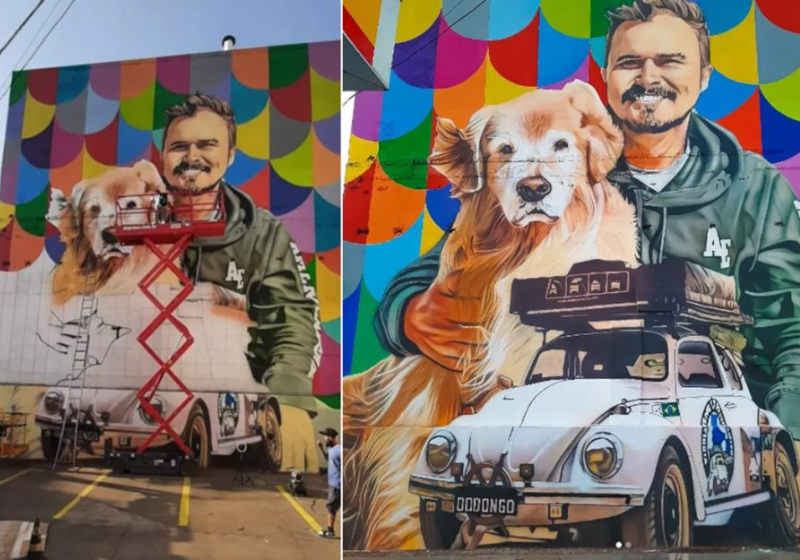 Jesse e Shurastey ganharam a homenagem por representarem o sonho, a liberdade e a amizade - Foto: reprodução Instagram @pedroterrashow