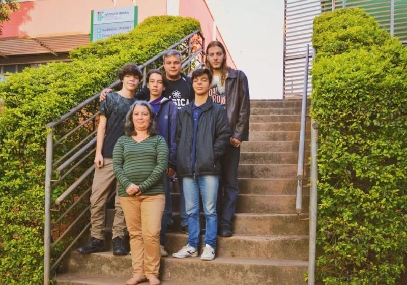 Na família que estuda na mesma universidade, o primeiro a se matricular foi o pai, Marcil. Aos 45 anos - Foto: IFMG/ Divulgação