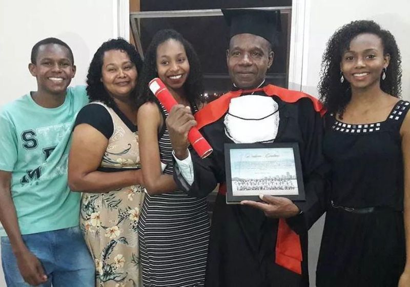 Hoje, ele se prepara para o exame da OAB (Ordem dos Advogados do Brasil). Foto: Arquivo Pessoal