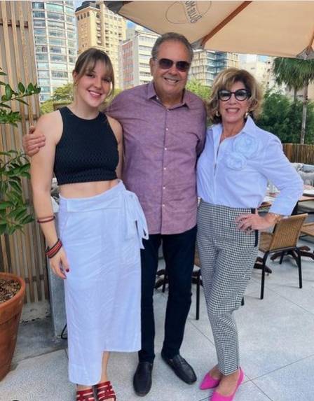 A família de Sílvia Poppovic - Foto: arquivo pessoal