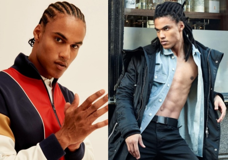 Matheus foi vendedor de acarajé em Feira de Santana (BA) e hoje brilha como modelo internacional - Foto: reprodução Instagram @matheus.hava