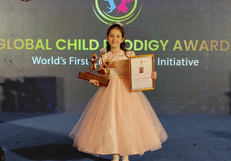 A astrônoma mirim entrou para a lista das 100 crianças mais talentosas do mundo - Foto: reprodução Instagram