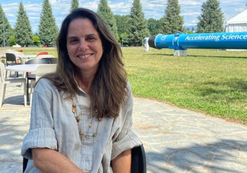 Carla Göbel será a primeira brasileira a integrar o time do maior laboratório de Física do mundo! - Foto: arquivo pessoal
