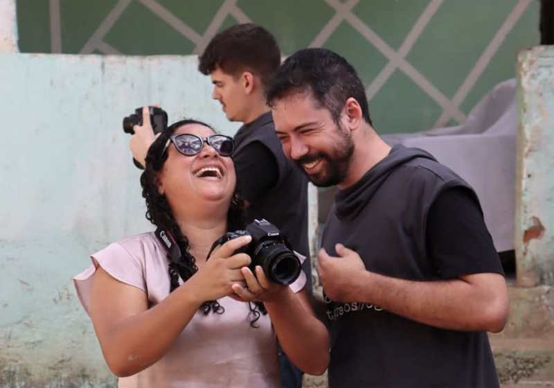 O curso de fotógrafos cegos será o primeiro no Brasil - Foto; reprodução