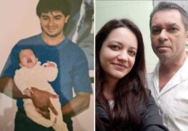 <i>"Ele não está mais aqui, mas sempre serei a filha dele e ele meu pai", disse Jéssica Souza sobre o Dia dos Pais - Fotos: arquivo pessoal</i>