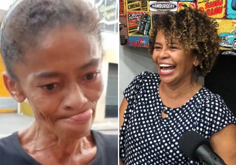 Marina Silva de Manaus é uma nova mulher! 2 anos longe das drogas, ela voltou a estudar! Fotos: reprodução Facebook / Twiiter