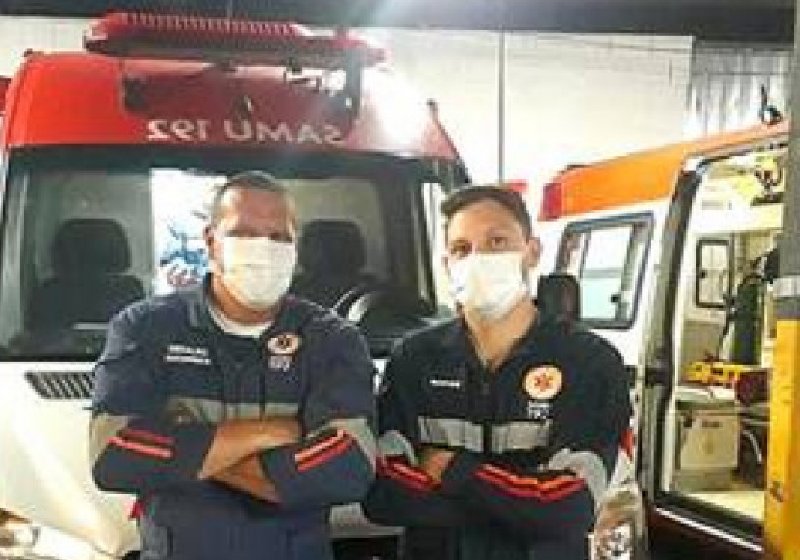 Pai e filho trabalham no SAMU e contam que nunca discutiram no serviço - Foto: divulgação
