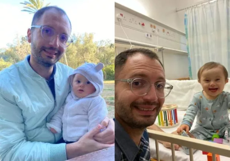 Ryan adotou um bebê com Síndrome de Down e garante que a paternidade é um sonho - Foto: arquivo pessoal