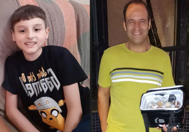 O vendedor correu atrás do ônibus para resgatar o garoto - Foto: arquivo pessoal