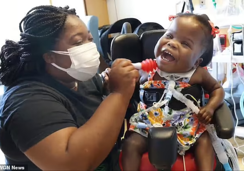 A bebê superou expectativas médicas. Ela passou 500 dias na UTI e agora recebeu alta - Foto: arquivo pessoal