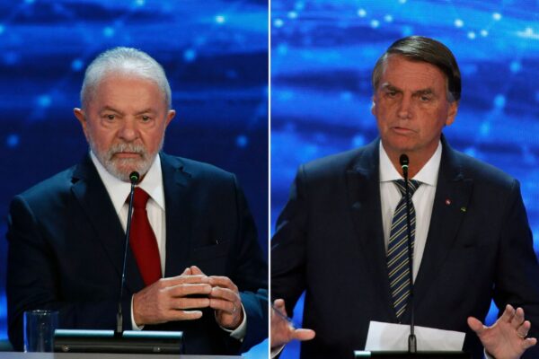 Lula e Bolsonaro estarão frente a frente pela última vez neste primeiro turno - Foto: reprodução