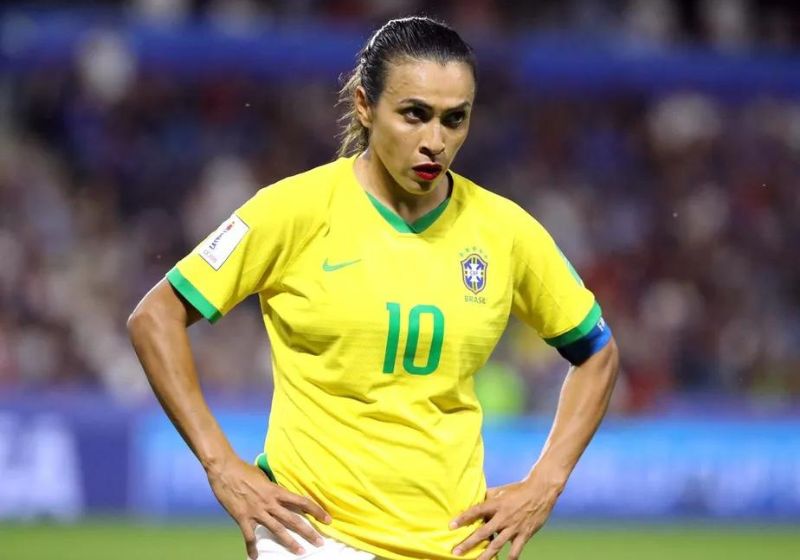 Marta já foi eleita a melhor jogadora do mundo em seis oportunidades diferentes e é a brasileira com maior condecorações deste tipo. Foto: Divulgação