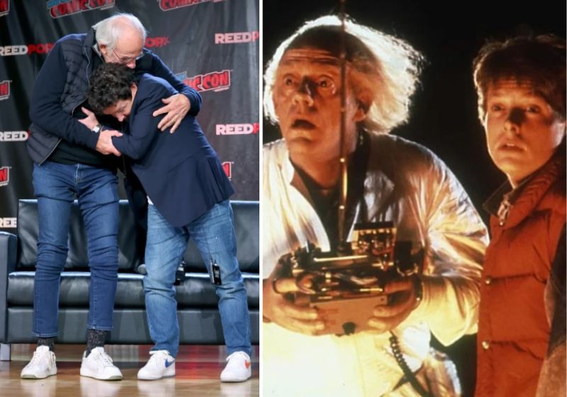 De Volta Para o Futuro: Michael J. Fox e Christopher Lloyd