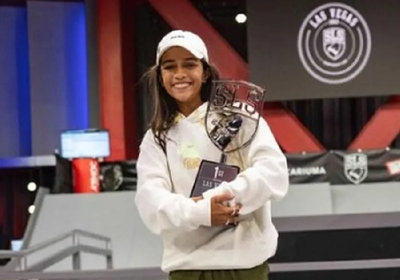 Rayssa Leal é campeã no mundial de skate em Las Vegas — Foto: Divulgação