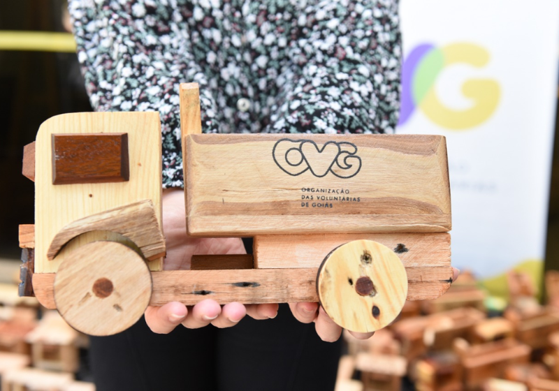 Detentos de Goiás já distribuíram mais de 1000 brinquedos para crianças carentes - Foto: Handressa Simão