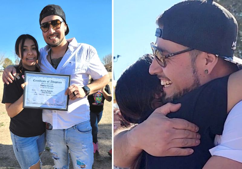 José entrou na vida de Denise quando ela tinha apenas dois anos. Fotos: Reprodução/vídeo